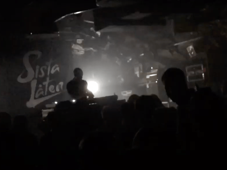 Cover_Snstr_Hulen Sista Låten techno party at Hulen, Bergen Norway